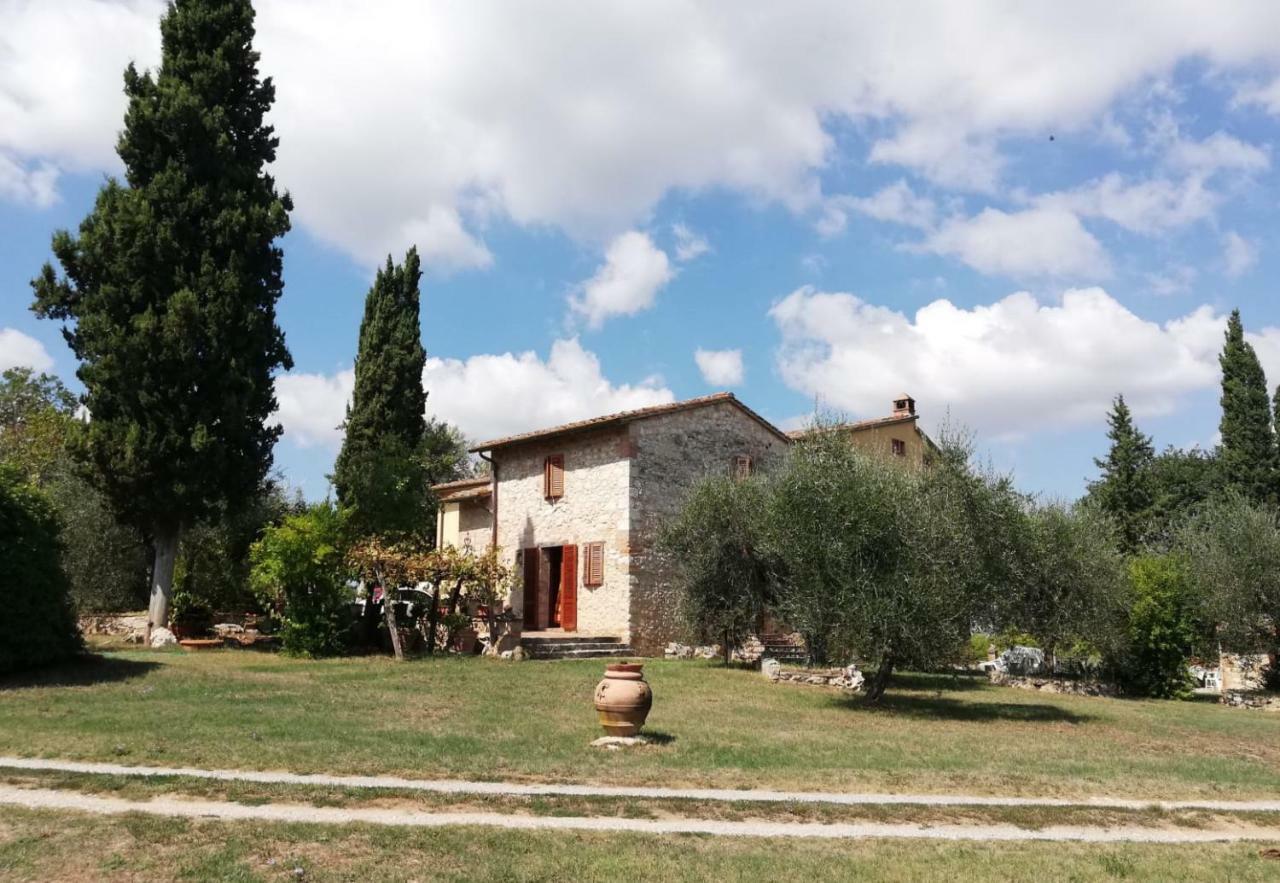 דירות קולה ואל ד'אלזה Nel Chianti Lungo La Francigena מראה חיצוני תמונה